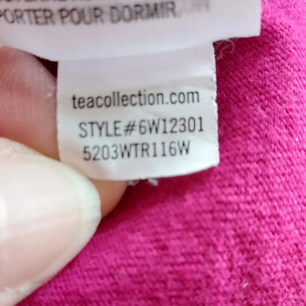 Tea Collection pink Akira wrap dress 5